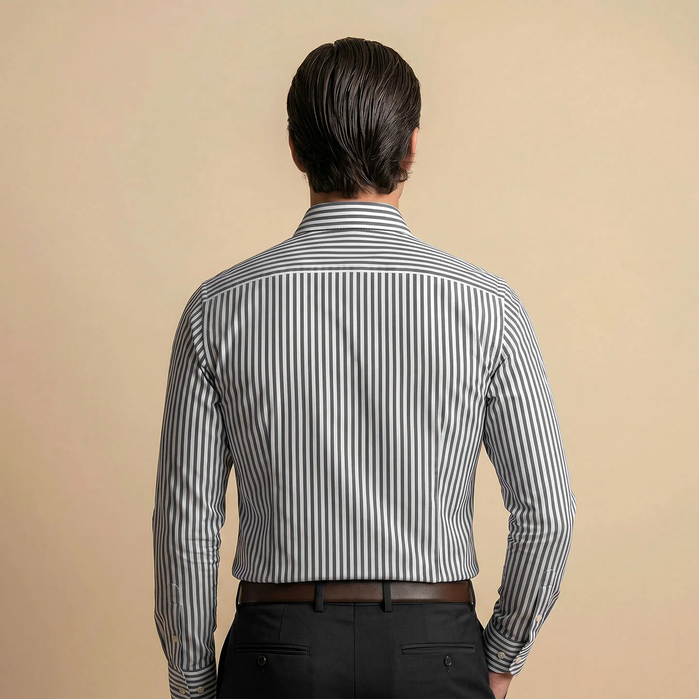 Boardroom Bengal Stripes Shirt In Midnight - Image 3