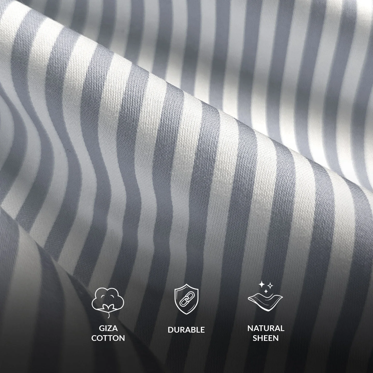 Boardroom Bengal Stripes Shirt In Space Grey - Image 2