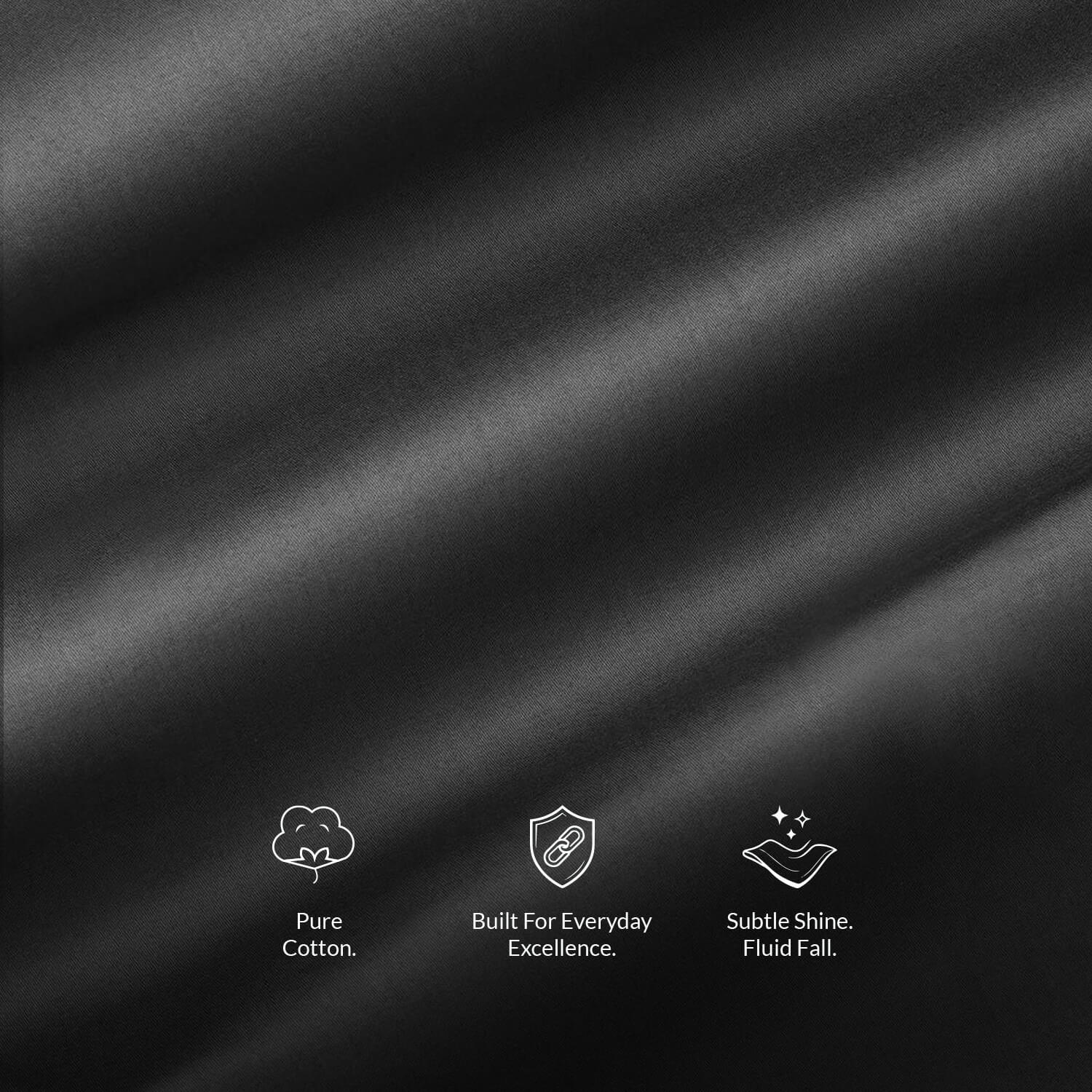 Cambridge Giza Cotton Shirt In Gun Metal - Image 2
