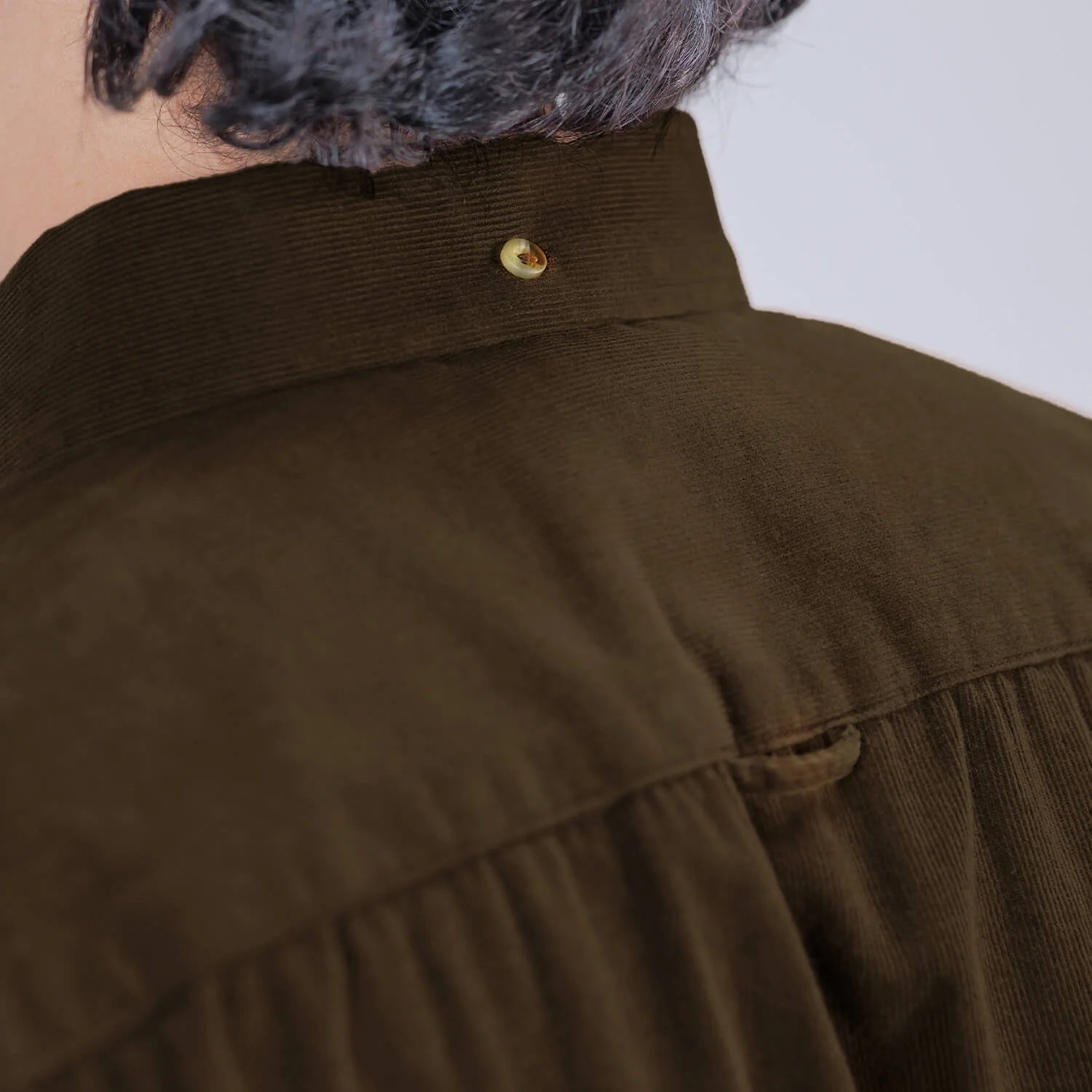 Cruise Corduroy Shirt In Chestnut - Image 4