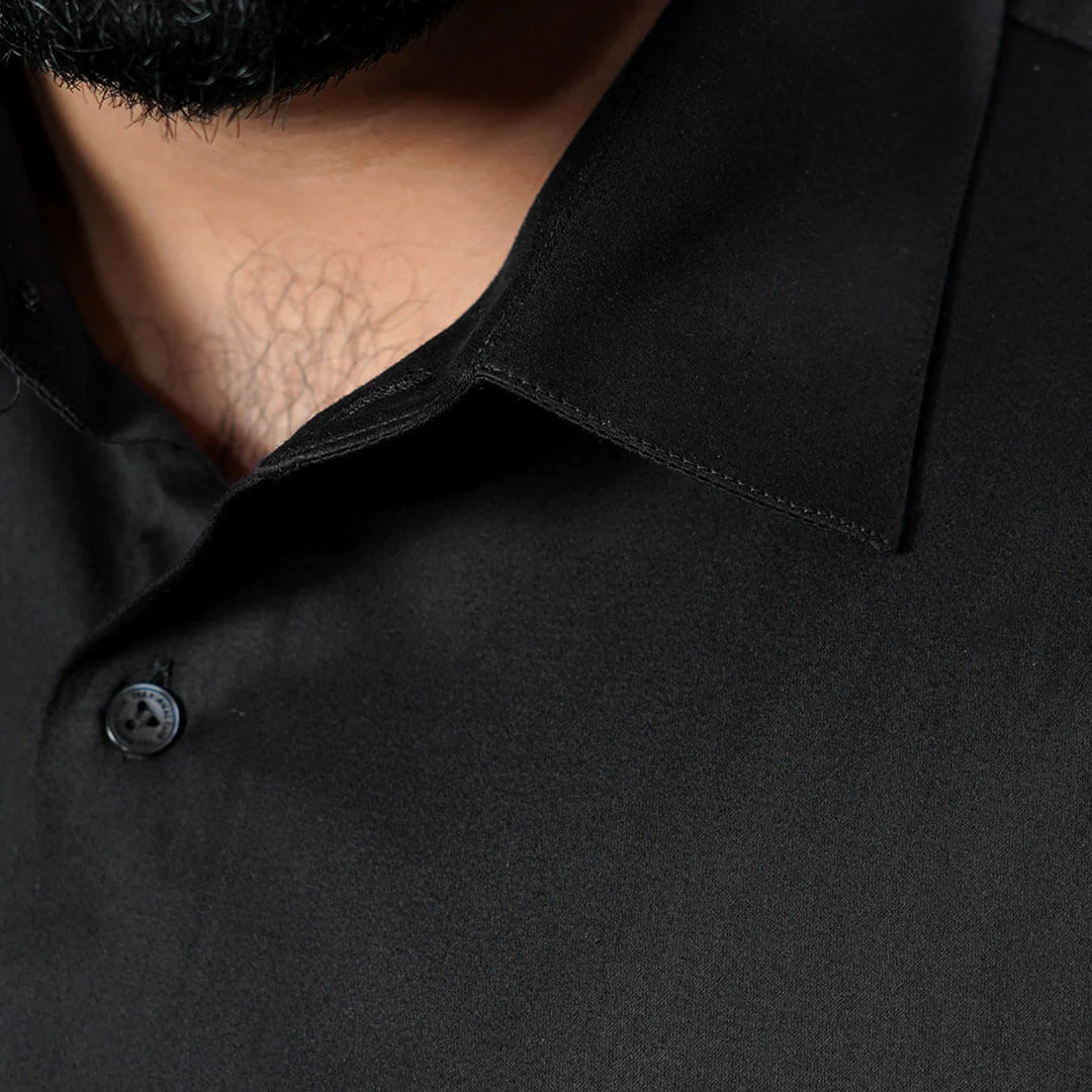 Flexi Stretch Plus Shirt in Raven - Image 6