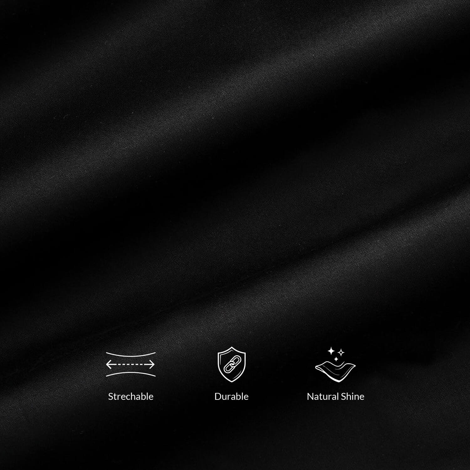 Flexi Stretch Plus Shirt in Raven - Image 8