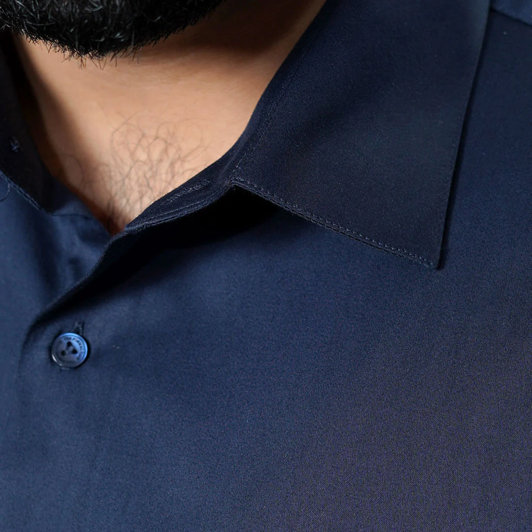 Flexi Stretch Plus Shirt in Saphire - Image 5