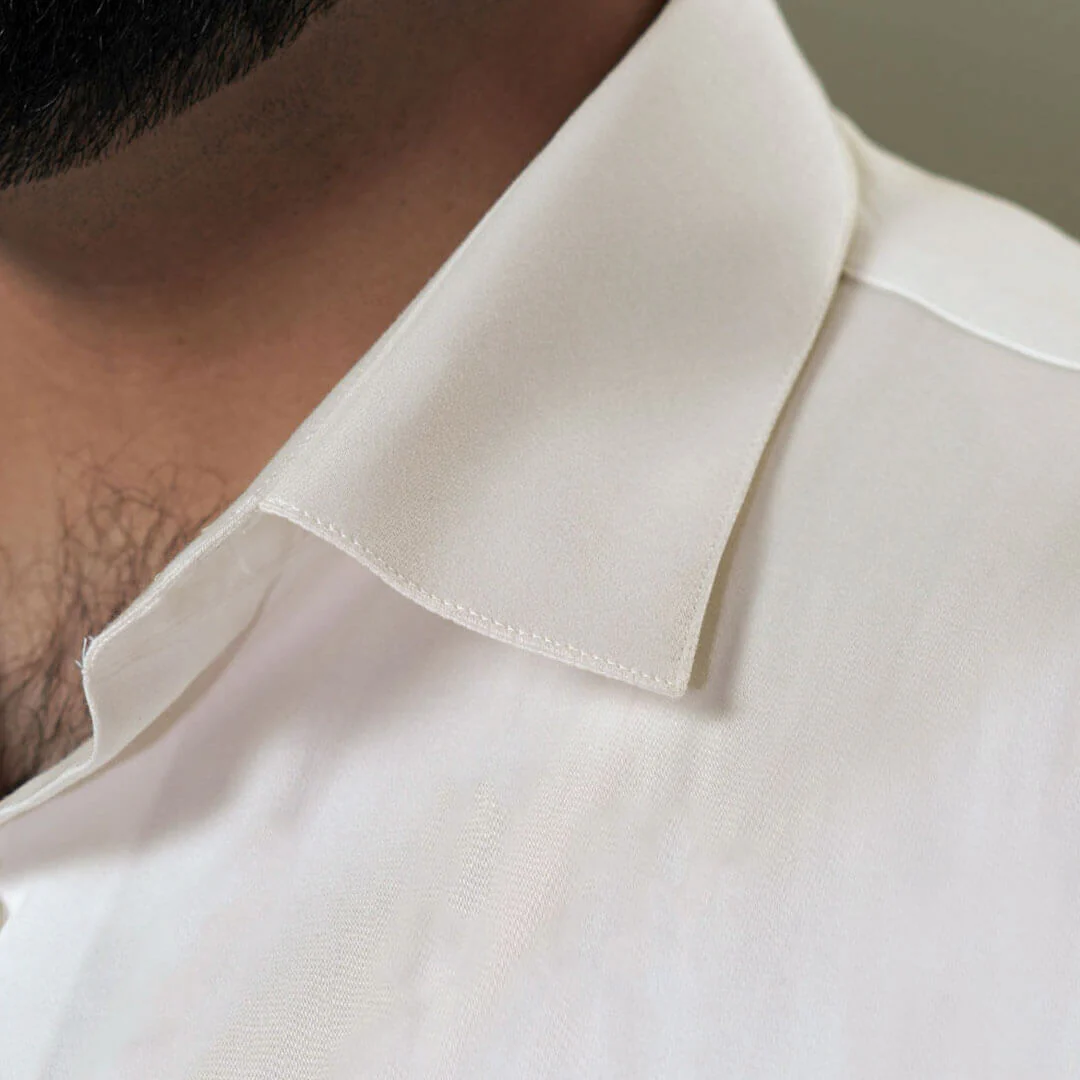 Flexi Stretch Plus Shirt in Snow - Image 6