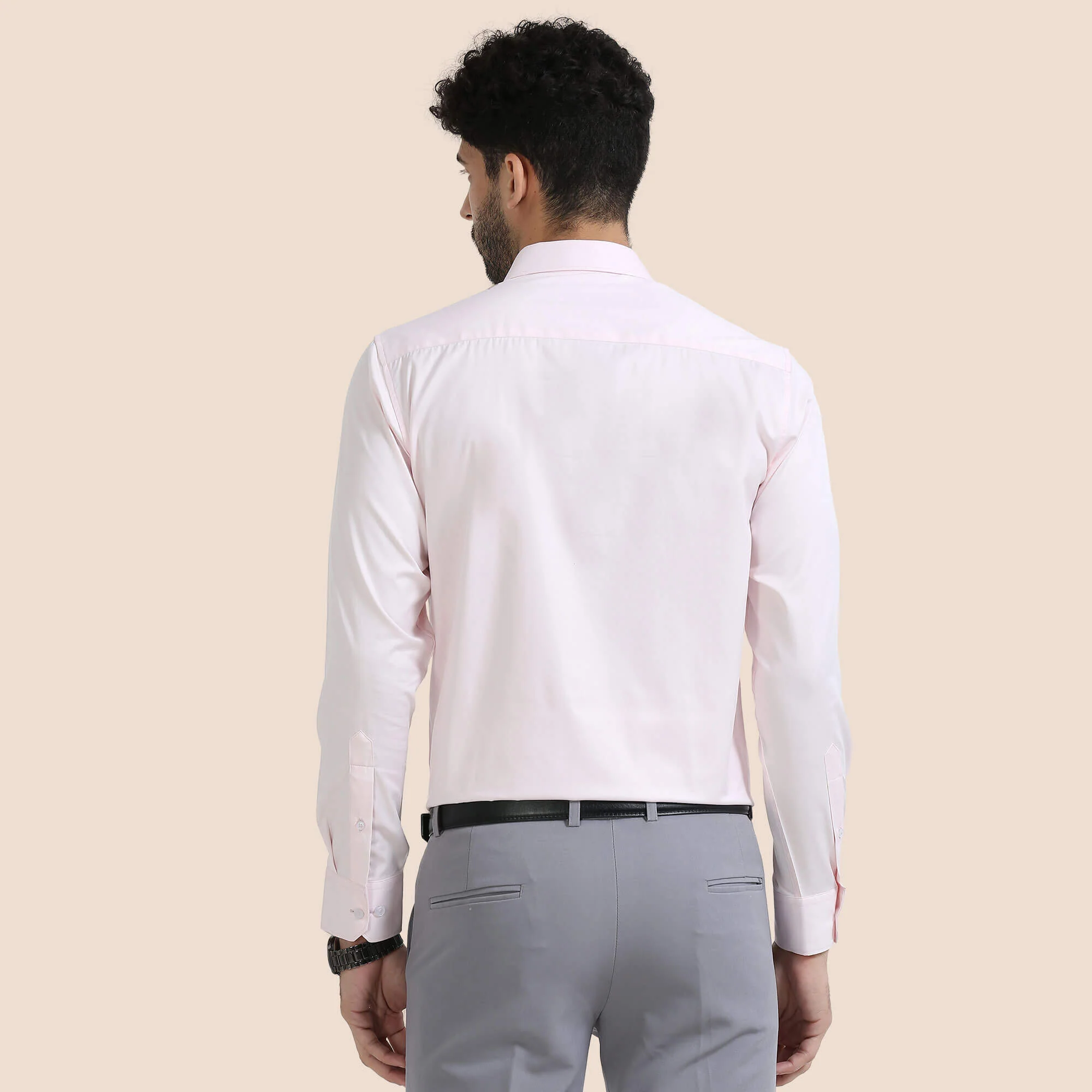 Willow Bamboo Shirt In Dusty Pink - Image 6